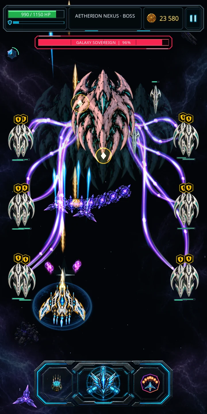 Aetherion boss battle