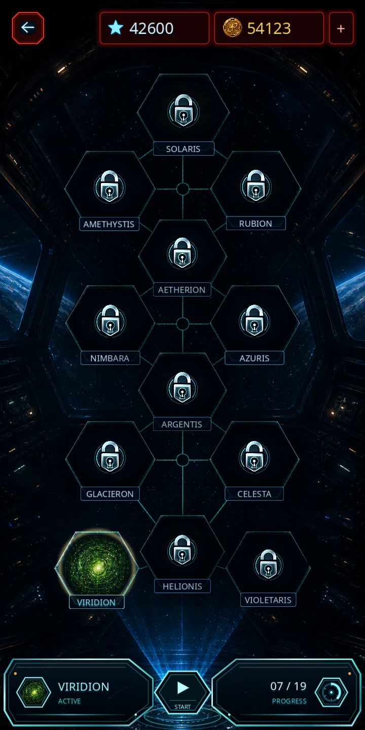 Current Galaxy Reclaimer campaign map